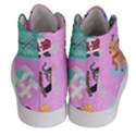 Pink Krampus Christmas Women s Hi-Top Skate Sneakers View4