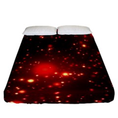 Firework-star-light-design Fitted Sheet (california King Size)