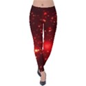 Firework-star-light-design Velvet Leggings View1