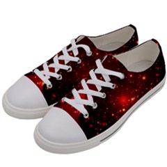 Firework-star-light-design Men s Low Top Canvas Sneakers