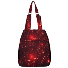 Firework-star-light-design Center Zip Backpack