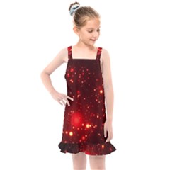 Firework-star-light-design Kids  Overall Dress