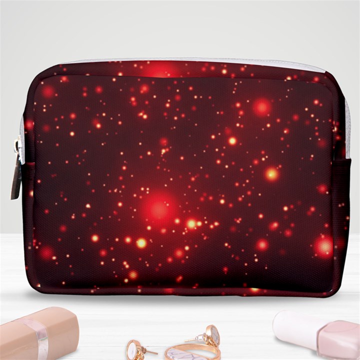 Firework-star-light-design Make Up Pouch (Medium)