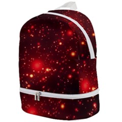 Firework-star-light-design Zip Bottom Backpack