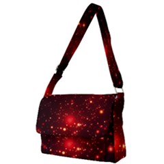 Firework-star-light-design Full Print Messenger Bag (l) by Jancukart