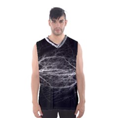 Flash-electricity-energy-current Men s Basketball Tank Top by Jancukart