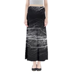 Flash-electricity-energy-current Full Length Maxi Skirt by Jancukart