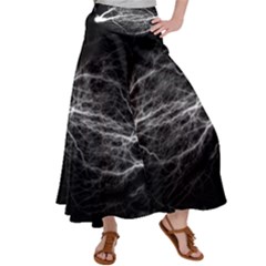 Flash-electricity-energy-current Satin Palazzo Pants