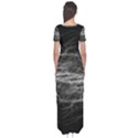 Flash-electricity-energy-current Short Sleeve Maxi Dress View2