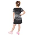 Flash-electricity-energy-current Kids  Short Sleeve Velvet Dress View2