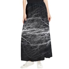 Flash-electricity-energy-current Maxi Chiffon Skirt by Jancukart