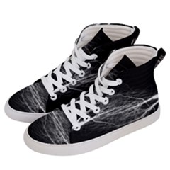 Flash-electricity-energy-current Men s Hi-top Skate Sneakers