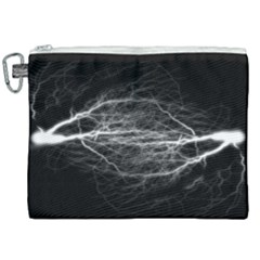 Flash-electricity-energy-current Canvas Cosmetic Bag (xxl)