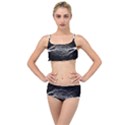 Flash-electricity-energy-current Layered Top Bikini Set View1