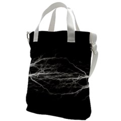 Flash-electricity-energy-current Canvas Messenger Bag