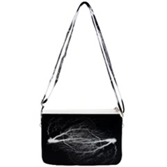 Flash-electricity-energy-current Double Gusset Crossbody Bag by Jancukart