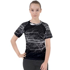 Flash-electricity-energy-current Women s Sport Raglan Tee