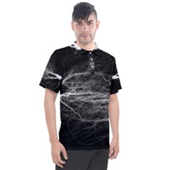 Flash-electricity-energy-current Men s Polo Tee