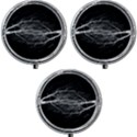 Flash-electricity-energy-current Mini Round Pill Box (Pack of 3) View1