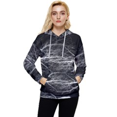 Flash-electricity-energy-current Women s Lightweight Drawstring Hoodie