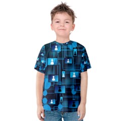 Smartphone-system-web-news Kids  Cotton Tee