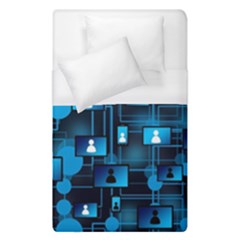 Smartphone-system-web-news Duvet Cover (single Size)