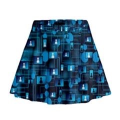 Smartphone-system-web-news Mini Flare Skirt