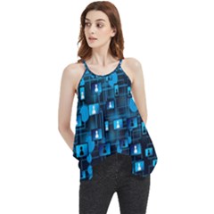 Smartphone-system-web-news Flowy Camisole Tank Top