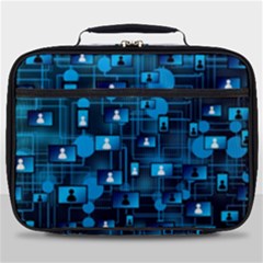 Smartphone-system-web-news Full Print Lunch Bag by Jancukart