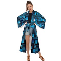 Smartphone-system-web-news Maxi Kimono