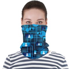 Smartphone-system-web-news Face Seamless Bandana (adult)