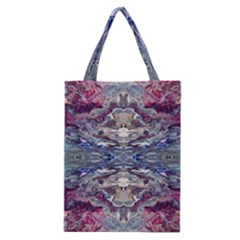 Abstract Pouring Classic Tote Bag by kaleidomarblingart