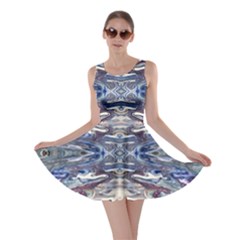 Abstract Pouring Skater Dress by kaleidomarblingart