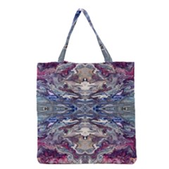 Abstract Pouring Grocery Tote Bag by kaleidomarblingart