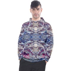 Abstract Pouring Men s Pullover Hoodie by kaleidomarblingart