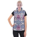 Abstract pouring Women s Button Up Vest View1