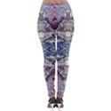 Abstract pouring Lightweight Velour Leggings View2