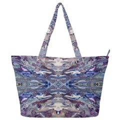 Abstract Pouring Full Print Shoulder Bag by kaleidomarblingart