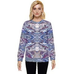 Abstract Pouring Hidden Pocket Sweatshirt by kaleidomarblingart