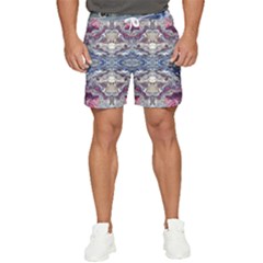 Abstract Pouring Men s Runner Shorts