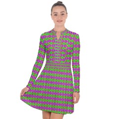 Alien Suit Long Sleeve Panel Dress by Thespacecampers