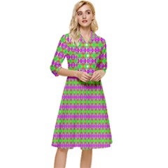 Alien Suit Classy Knee Length Dress by Thespacecampers