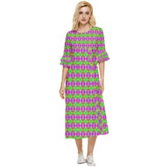 Alien Suit Double Cuff Midi Dress by Thespacecampers