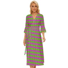 Alien Suit Midsummer Wrap Dress