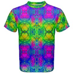 Color Me Happy Men s Cotton Tee by Thespacecampers