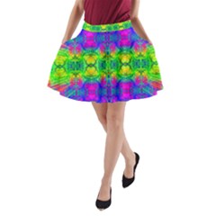 Color Me Happy A-line Pocket Skirt by Thespacecampers