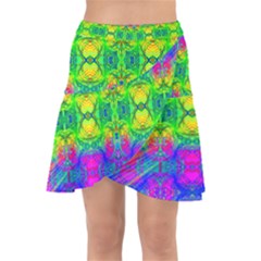 Color Me Happy Wrap Front Skirt by Thespacecampers