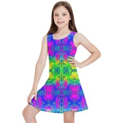 Color Me Happy Kids  Lightweight Sleeveless Dress by Thespacecampers