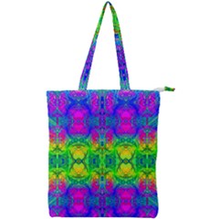 Color Me Happy Double Zip Up Tote Bag by Thespacecampers