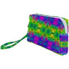 Color Me Happy Wristlet Pouch Bag (small) by Thespacecampers